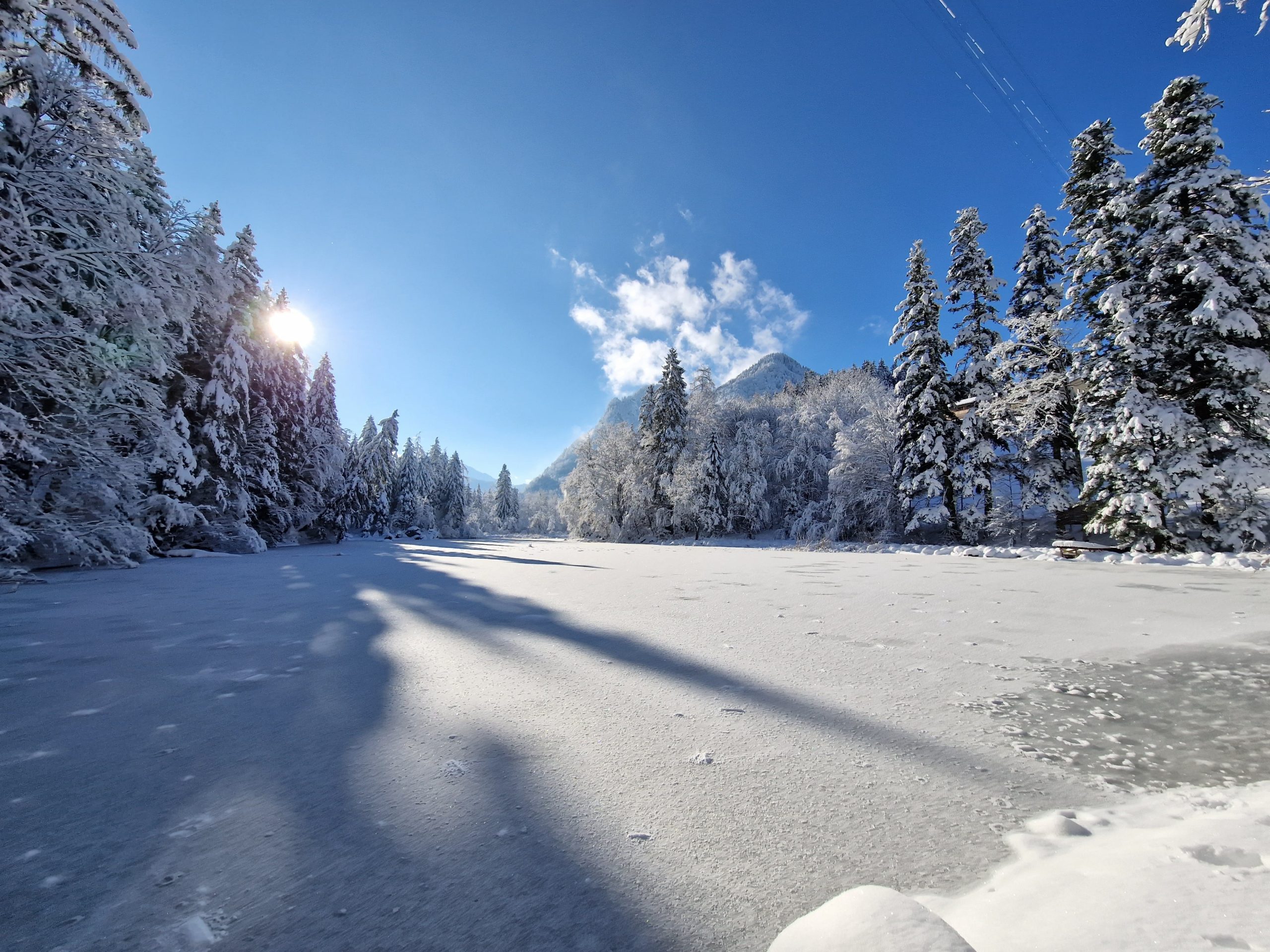 Taubensee im Winter