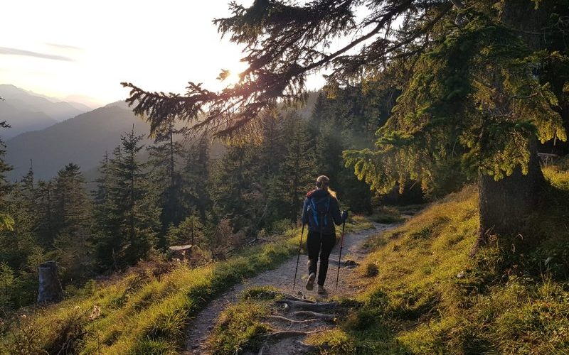 Wandern im Herbst